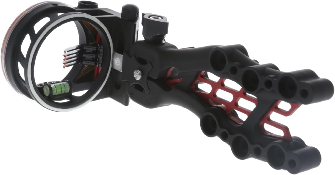 TRUGLO Carbon Hybrid Ultra Lightweight Micro-Adjustable 5-Pin Hunting Bow Sight
