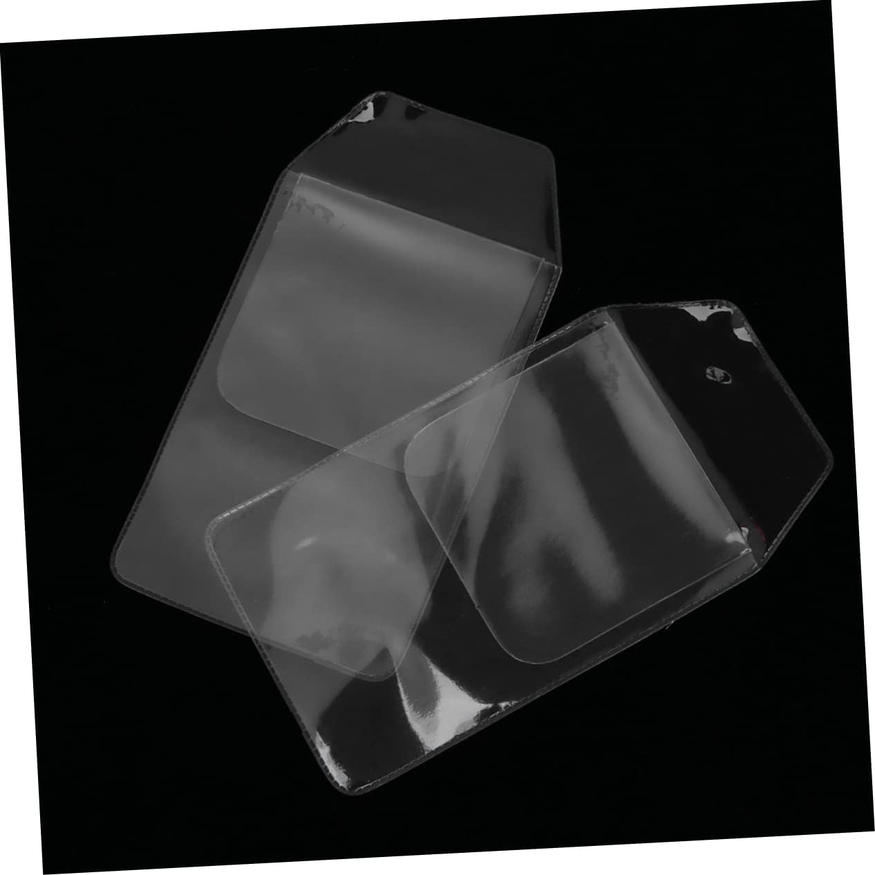 Pack of 20 Transparent PVC Pocket Protectors for Pen Leaks - Clear Pen Leak Protector for Doctors, Nurses, Lab Coats, and Office Supplies - Shirt Pocket Organizer