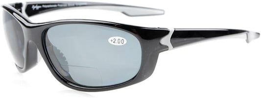 Eyekepper TR90 Unbreakable Sports Bifocal Sunglasses Baseball Running Fishing Driving Golf Softball Hiking