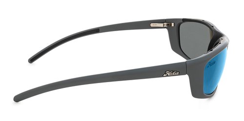 Hobie - Cabo Sport Polarized Sunglasses - Outdoor Sunglasses with HydroClean Lenses for Men and Women - Cobalt Mirror Lenses/Satin Grey Frame