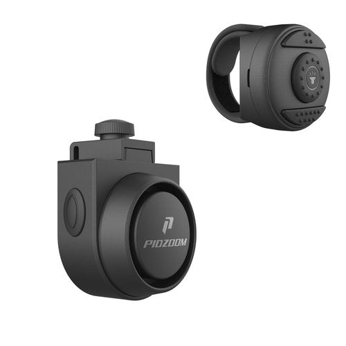 PIDZOOM Finger Horn FH 30_V2- Remote Control Bike Horn for EUCs, Onewheels, Skateboards, and Roller Skates | Anti-Theft Hands-Free Safety Accessory