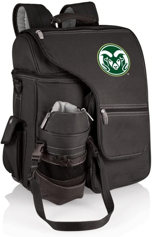 PICNIC TIME unisex adult NCAA Turismo Travel Backpack Cooler, Black, One Size US