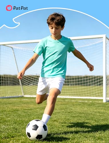 Boys Neon Rash Guard Short Sleeve Swim Shirt - Teal, 11-12 Years