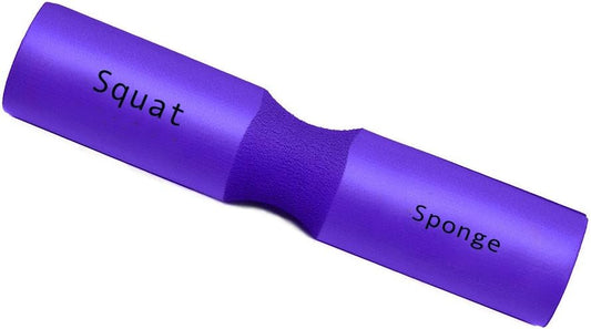Squat Sponge 18"long Purple, 3.5” diameter & 1.25"thick Olympic Barbell Pad