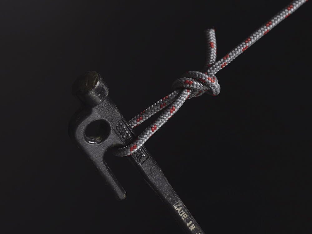 Snow Peak’s Solid Stake #20, R-102, Forged Steel, for Camping Tents, Made in Japan, Lifetime Product Guarantee