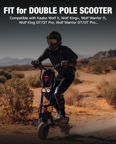 Waterproof Motorcycle Storage Bag for Kaabo Wolf King GT Pro Wolf Warrior