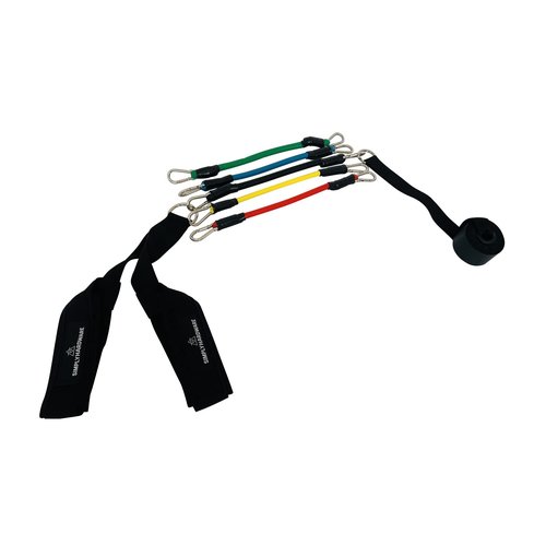 Hip Flexor Training Strap | Reverse Squat Resistance Band Workout Strap Set | Resistance Bands and Door Anchor Included