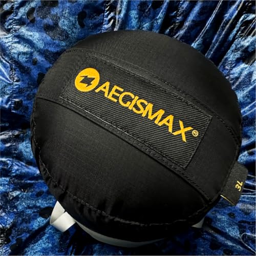 AEGISMAX New 1.5L-45L Ultralight Compression Sack for Sleeping Bag Accessories Waterproof Nylon Stuff Sack Outdoor Ultralight Storage Bag (1.5L Blue)