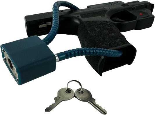 GUN Lock Trigger Cable Pistol Shotgun Rifle Child Safety Steel Cable Ca Approved