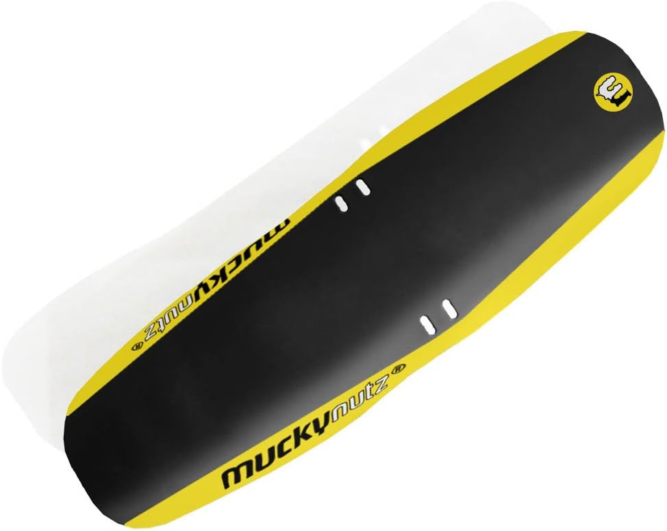 Mucky Nutz Face Fender XL, Black, Stainless Steel, Mountain Bike, Front