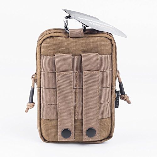 Tactical Molle EDC Pouch - Utility Gadget Belt Waist Bag with Cell Phone Holder