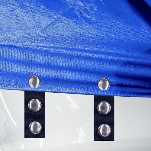 304 Steel Boat Cover Snap Extender 2''-3'' Black for Boat Canvas