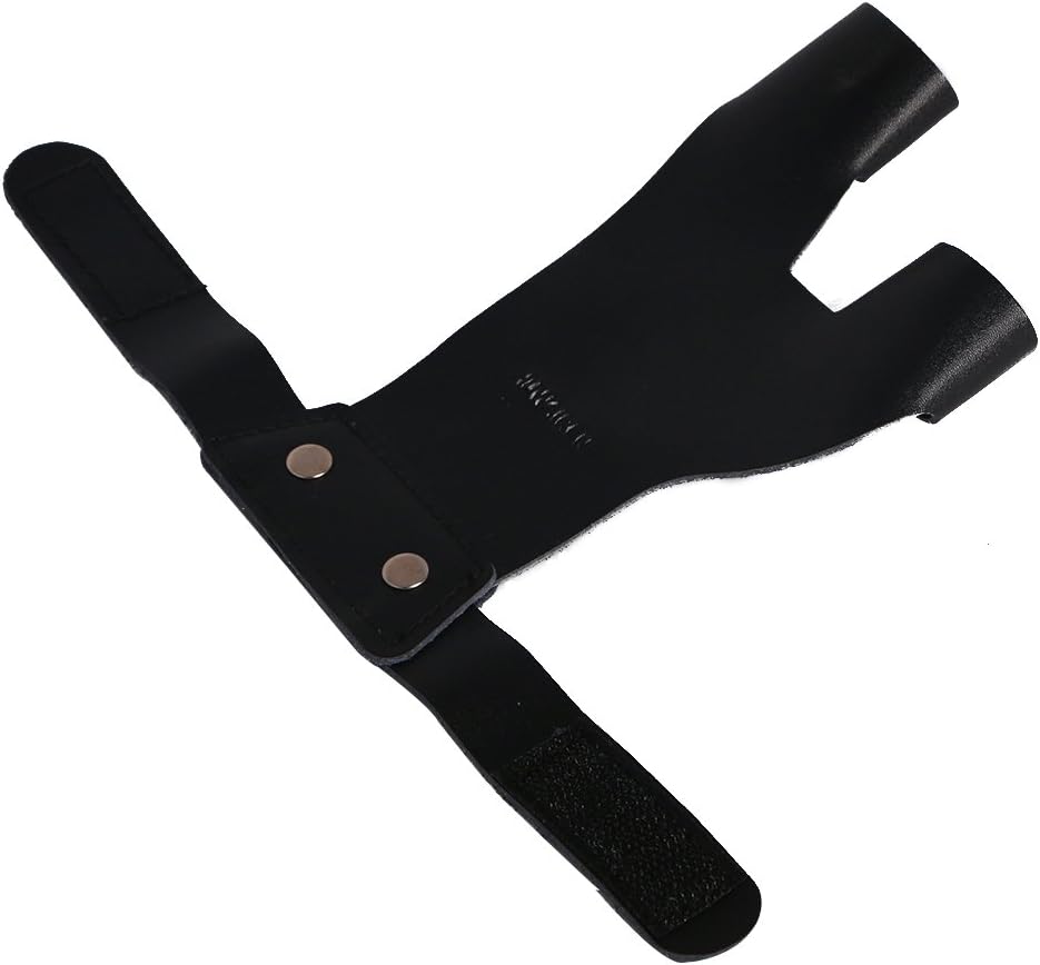 TOPARCHERY Archery Hand Guard Protector Shooting Glove Black for Left Hand (Black)