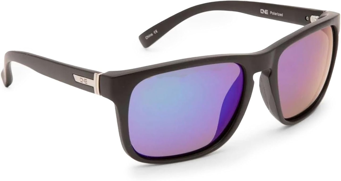 Optic Nerve Ziggy Polarized Sport Sunglasses - Lightweight Sportwrap Frame, UV Protection, Anti-Glare - Unisex Fit