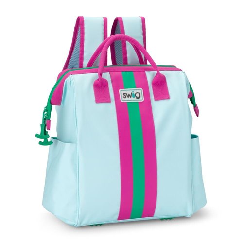 Swig Life Packi Backpack Cooler, Insulated Cooler, Waterproof Beach Bag, 24 Cans, Lightweight Insulated Coolers (Prep Rally)