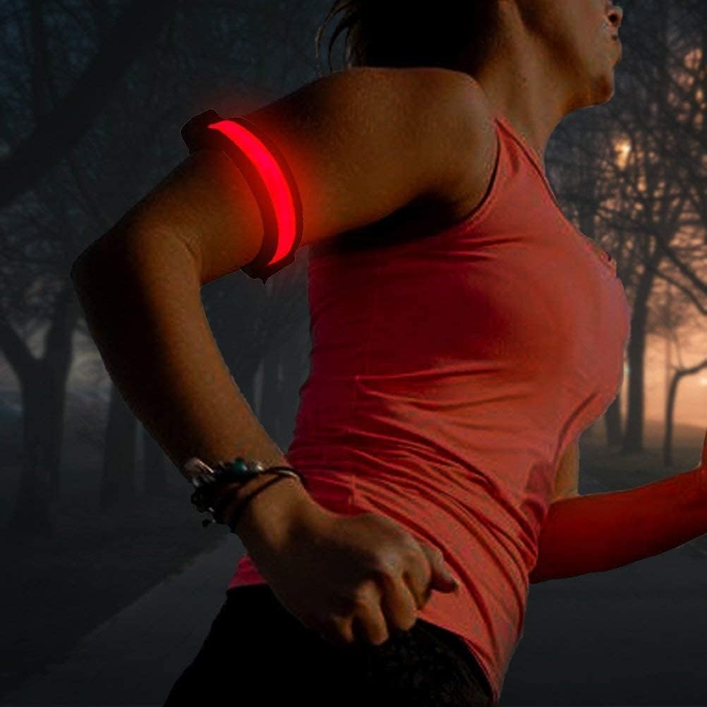 Glovion Reflective Running Gear LED Armband Rechargeable