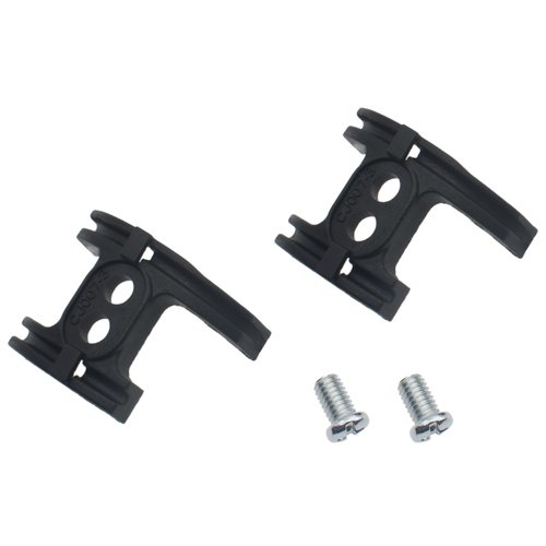 LBTODH 2 PCS Bike Cable Holder YF007-3 Bike Bottom Bracket Cable Guide Black Anti Friction Bicycle Accessories for Most Mountain and Road Bikes