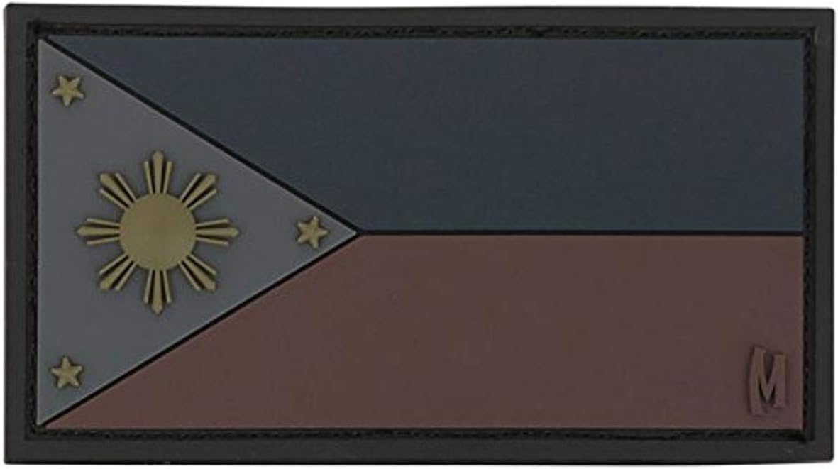 Philippines Flag Patch - Durable MAXPEDITION Tactical Emblem for Gear & Apparel
