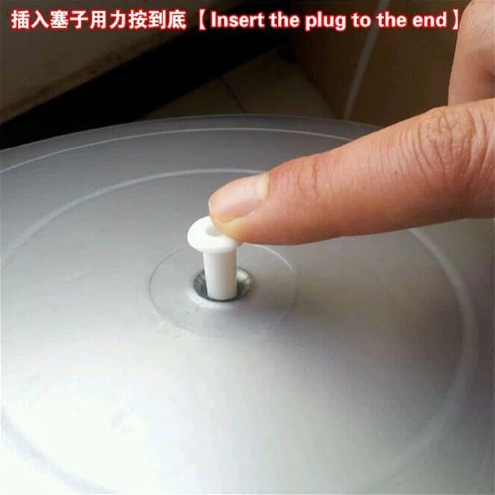 Junfamilee 3Pcs/Bag Ball Fitness Exercise Ball Air Stopper Plug Pin Adapter Kit, Universal Air Stopper Plugs, 3 Set, 3 Pieces, 3 in Package