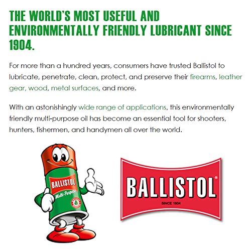 Ballistol Multi-Purpose Lubricant Cleaner Protectant 6 Ounce Pack of 3