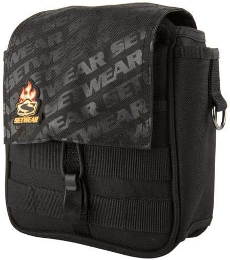 Small AC Pouch (7"Hx 7"W) - Black