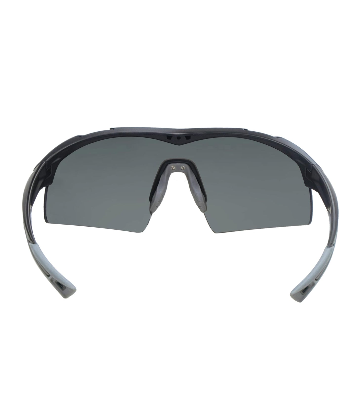 Abyss22 Sport Sunglasses for Men/Women, Wraparound TR90 Frame, Adjustable Nose Pad, For Cycling Running Golfing Outdoor Sports (Matte Black)