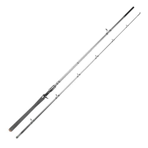 HANDING M1 Musky Fishing Rod 7'6'' Heavy Casting Rod with Fast Action 30T+24T Carbon Fiber SEAGUIDE RA Guide Rings for Northern Pike Catfish Striped Bass Snook