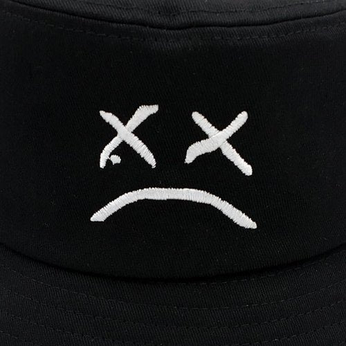 Bucket Hat Unisex Simple Caps Hip Hop Gorros Men Women Cap Beach Fishing Sunhat (US, Alpha, One Size, Black1)