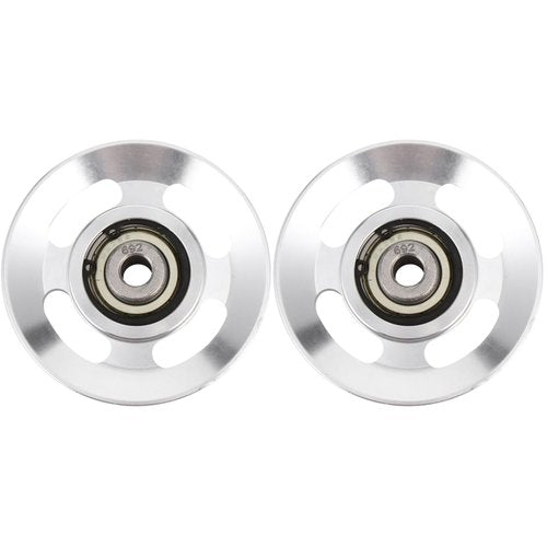 balacoo 2pcs Pulley System for Home Gym, Universal Aluminum Alloy Cable Pulley Wheel Workout Gym Equipment for Cable Machine