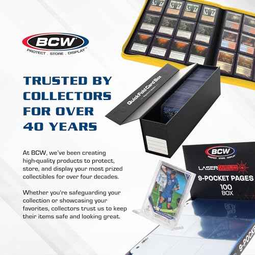 BCW Graded Card Slab Bumpers - Blue | TPE Edge Protectors for PSA Slabs (2017?Current) | Secure Fit & Easy Grip | Pack of 6 Bumpers for PSA-Graded Card Cases | Collector-Grade Protection