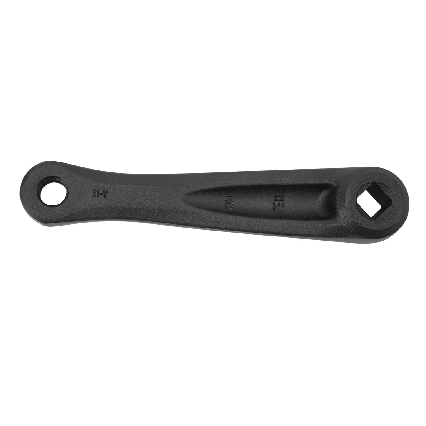 Tefola 152mm Bike Crank Arm, Bike Crank Arm Left 152mm Diamond Hole Aluminum Alloy Strong Support Pedal Crank Leg