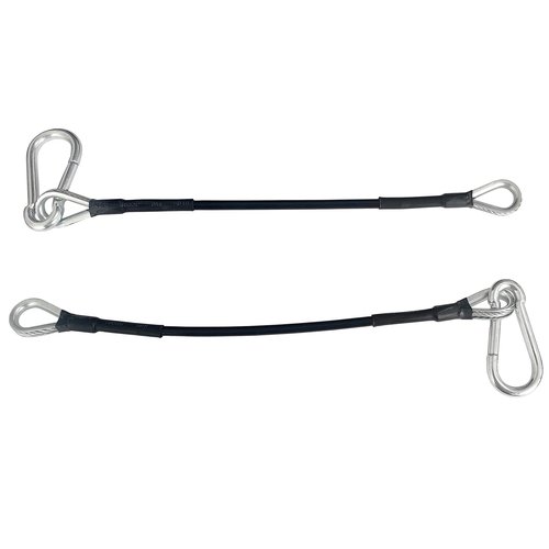 Sharutia Gym Machine Extension Cables 10" (Pair) Compatible with Bowflex Gyms Accessories, Xtreme Home Gym