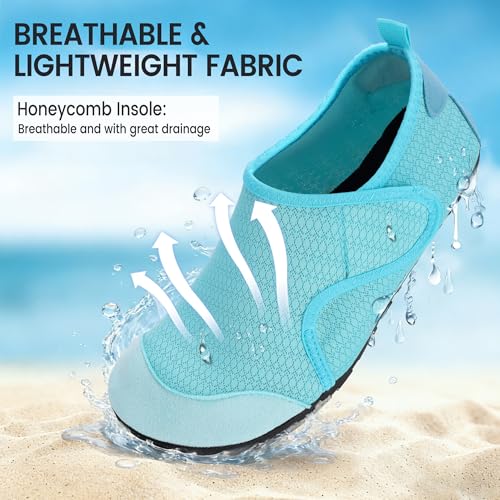 Water Shoes for Men & Women Quick Dry Beach Footwear Summer Aqua Socks