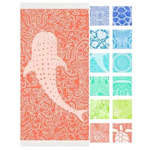 Thin Turkish Beach Towel Lightweight Soft Cotton Extra Large XL Oversized Sand Free Sandproof Absorbent Quick Dry Towels Cloud Bath Pool Travel Compact Essentials Accessories for Adult Gifts