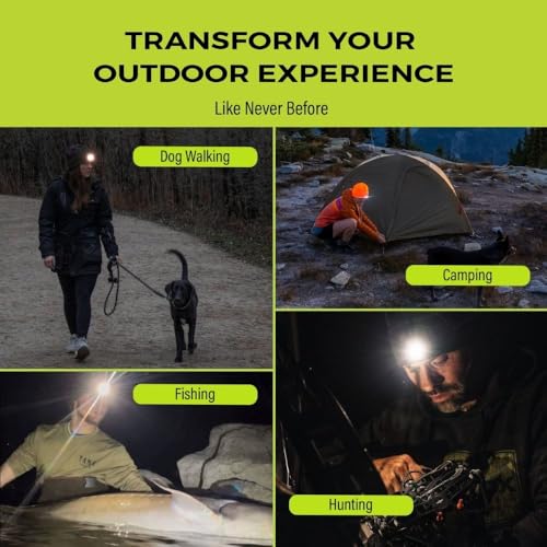Real Tree Edge 3.0 LED Beanie Hat Light - Rechargeable Waterproof Headlamp