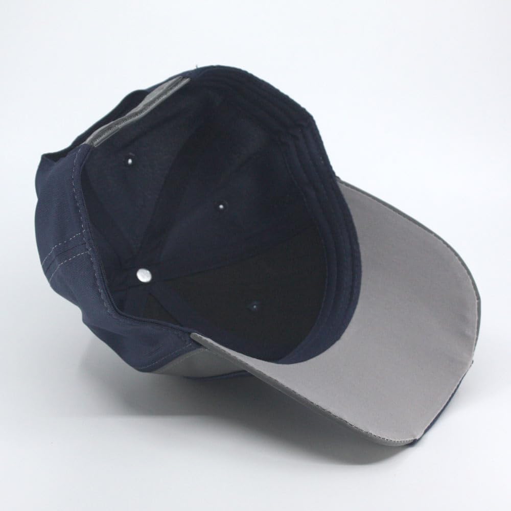 The Vintage Year Reflective High Visibility Piping Neon Polyester Twill Low Profile Structured Baseball Cap