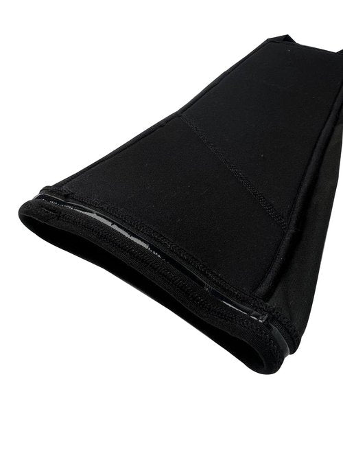 UBK MADE Shin Sleeves Pro Reflective 7mm Neoprene, Deadlift, Rope Climb, Box Jumps for Men and Women(ONE Piece) (L/XL)