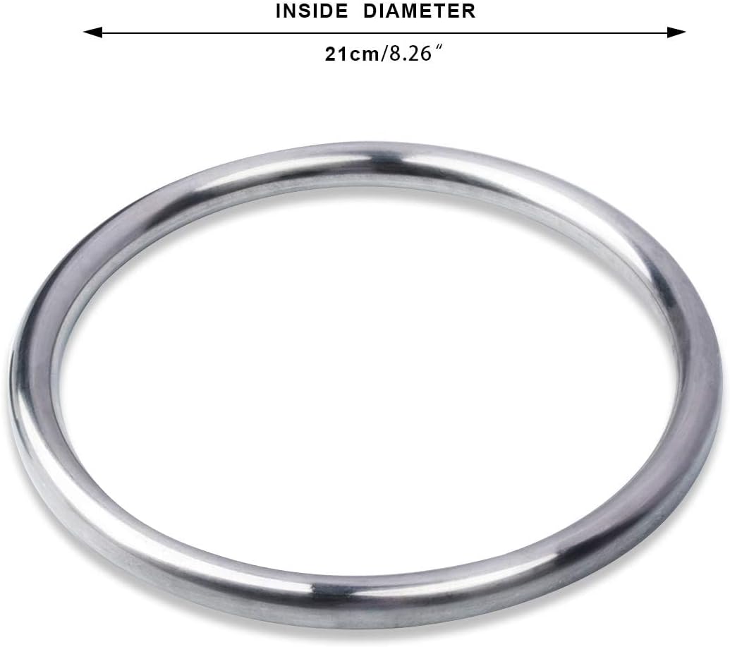 Wing Chun Stainless Ring Yewen Sau Sticky Hand Strength Training Tsun Siu Lum Kung Fu