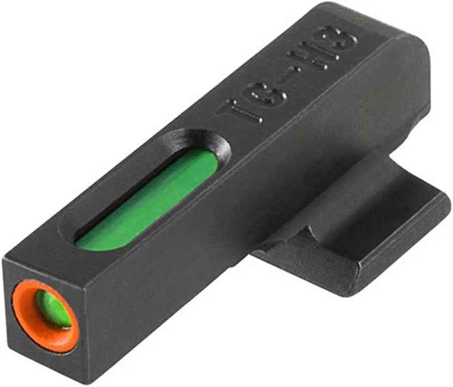 Truglo TFX PRO Night Sight for Handguns - Glowing Tritium & Fiber Optic, Compact & Durable
