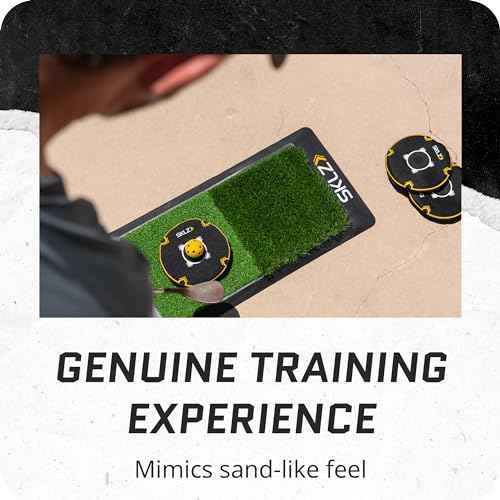 SKLZ Bunker Caddie Golf Training Aid: Perfect Your Bunker Shots with Precision & Style, 3 Discs Included