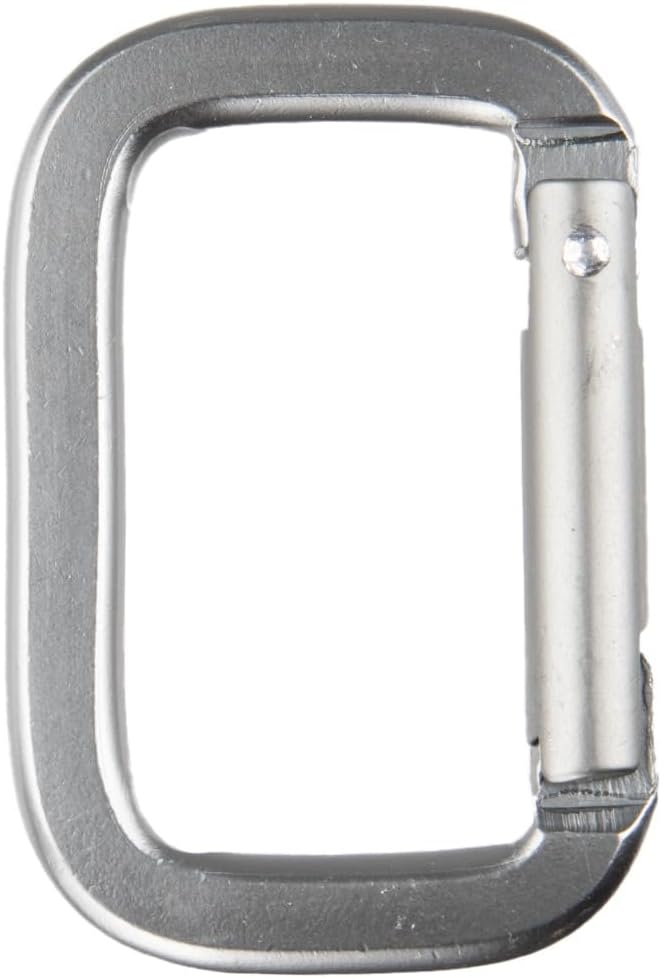 Aluminum D Ring Carabiner Clip Bulk Packages - Available in a Variety of Sizes, Styles, and Colors