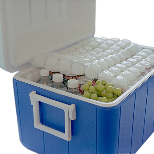 FlexiFreeze Reusable Ice Sheets for Coolers - 88 Ice Cubes, 3 Pack