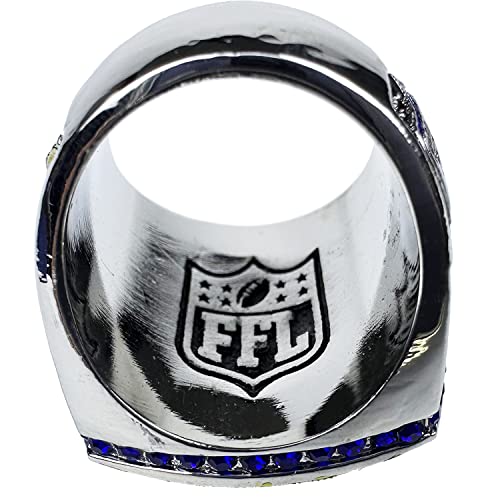 Fantasy Football Championship Ring – League Winner Ring, 10-Pack