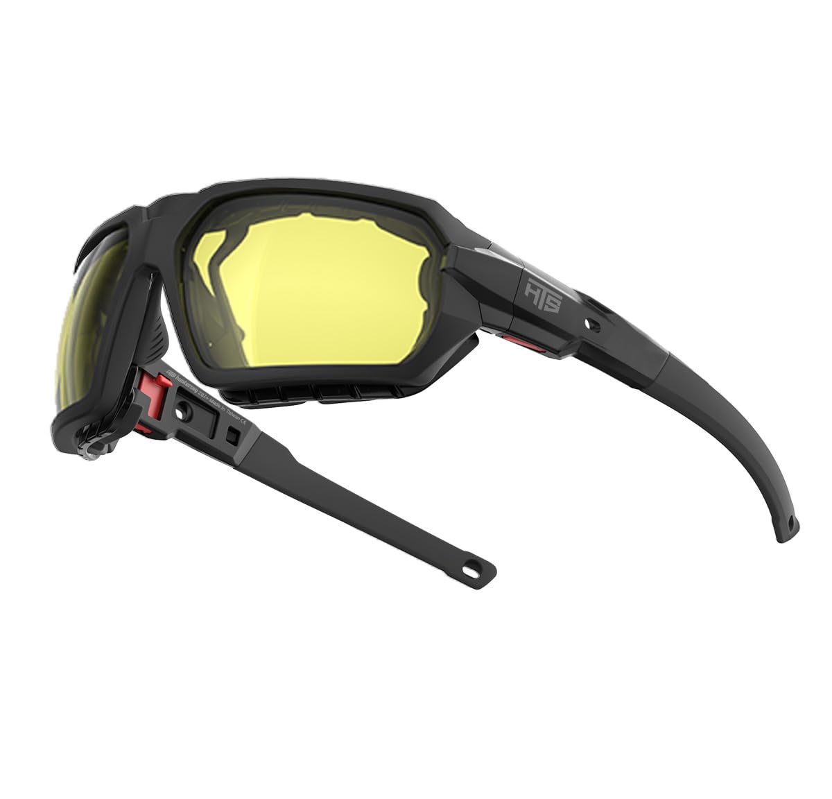 HTS HUNTERSKY Q37 Protective Powersports anti fog yellow tinted night vision driving riding glasses hunting Shooting Airsoft Skydiving Wind Dust proof