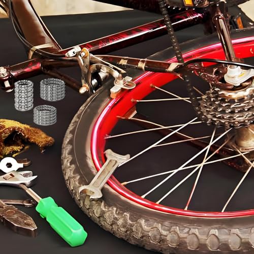 5 Sets of 10 Kinds Bike Ball Bearing Headset Retainer Crank Caged Wheel 4mm to 8mm / 1/6¡± to 1/3¡° Repair Accessories