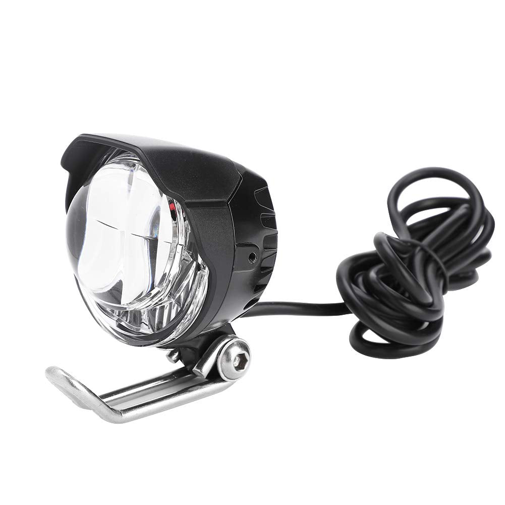 Horn Light, 12V-80V 2 in 1 Horn LED Electric Front Light for Electric Bike, Scooter, Etc