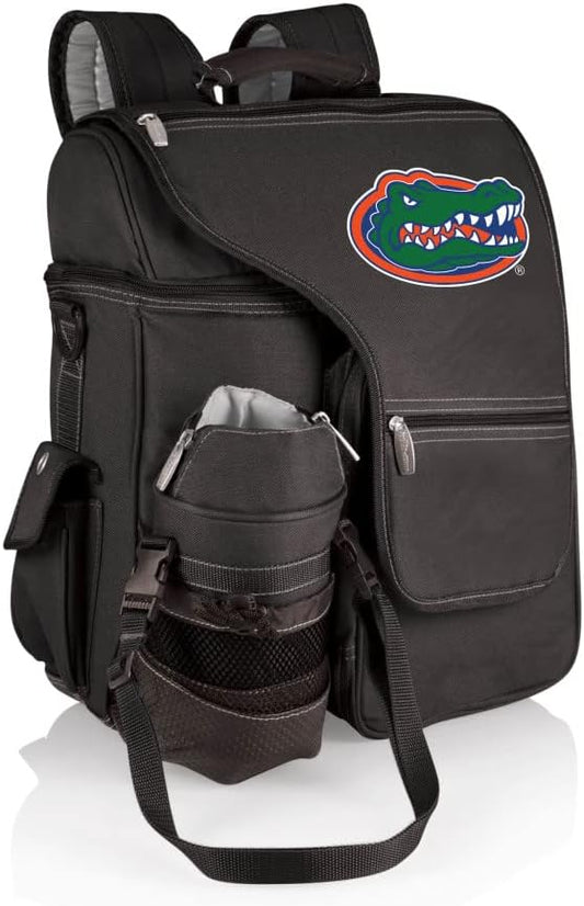 PICNIC TIME NCAA Florida Gators Turismo Backpack Cooler with Water Bottle Carrier - Soft Cooler Backpack - Travel Cooler Bag