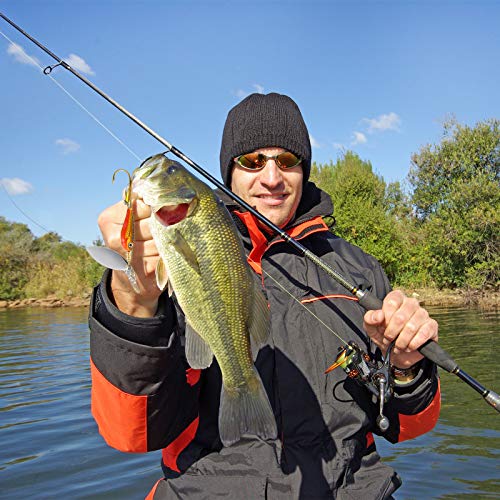 40 Pcs Metal Spinner Fishing Lures Set for Trout Bass Perch Salmon