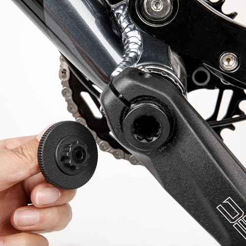 GEWAGE Bicycle Bottom Bracket Tool - Bottom Bracket Removal Install Tool Compatible with Shimano Hollowtech II/BB9000, BBR60,12X46MM - BB Remover with Crank Cap Wrench