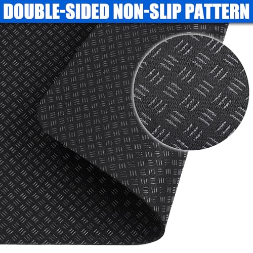 Double-Sided 5MM Non-Slip Exercise Bike Mat for Peloton & Rowing Machines - Space-Saving Floor Protector
